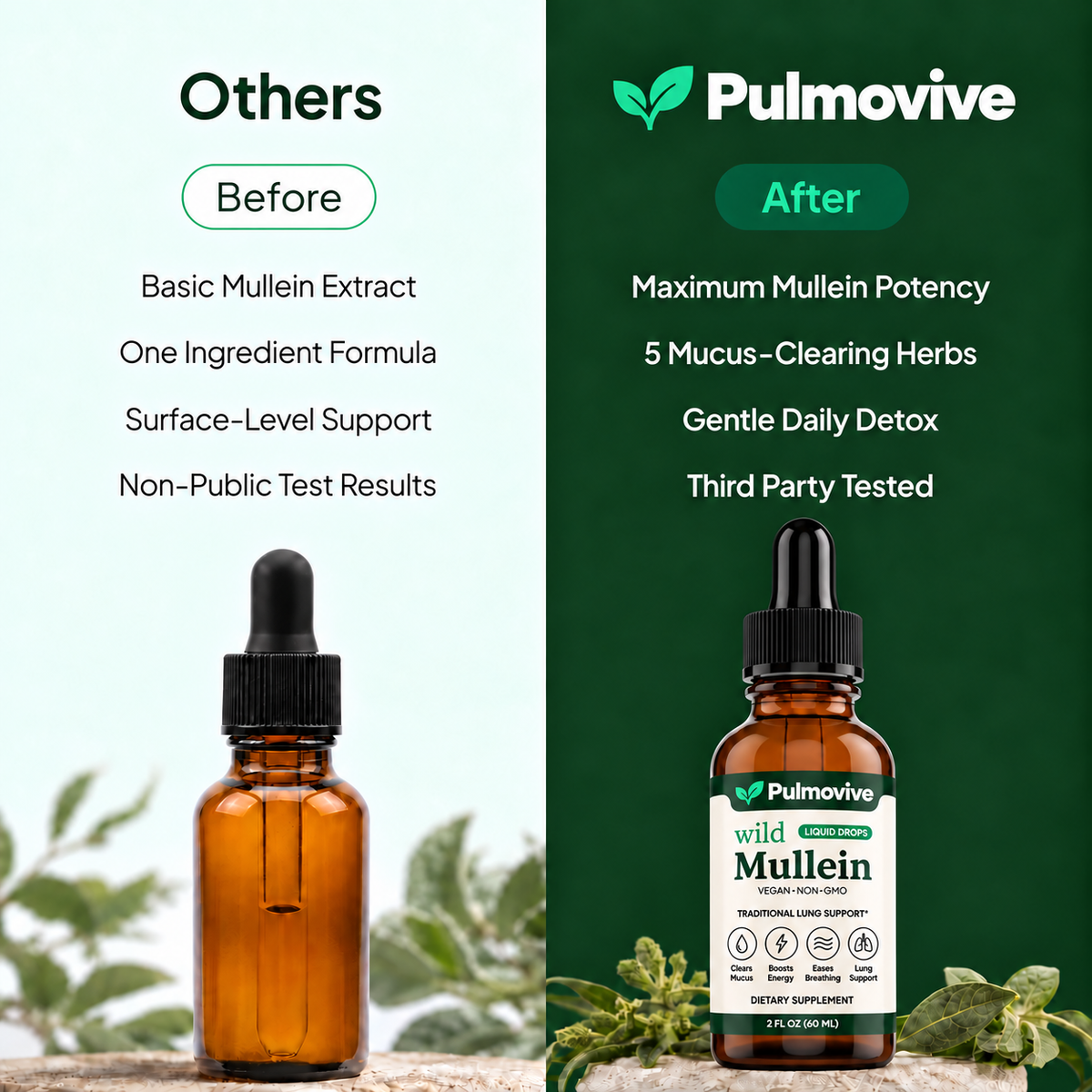 Pulmovive - Mullein Drops